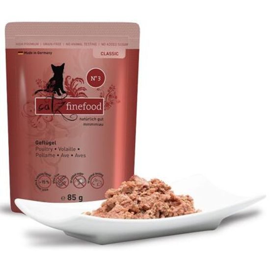 Catz finefood Kapsička CF No.3 s drůbežím masem 85 g