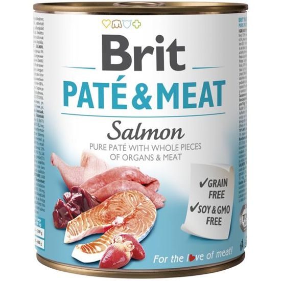 Brit Paté & Meat konzerva Salmon 800 g