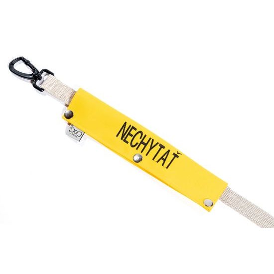 FUNKY DOG Žlutý návlek na vodítko