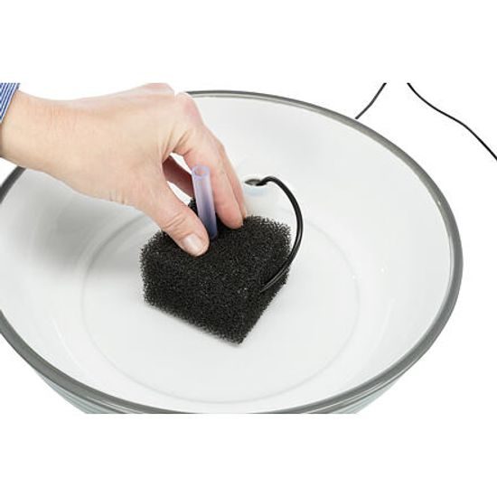 Trixie Pítko fontána VITAL FLOW keramická 1,5l šedo/bílé