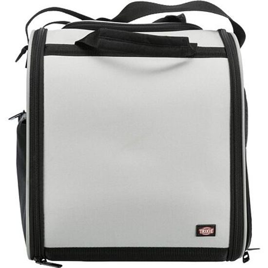 Trixie VALERY transportní taška/bouda 29x31x49cm černá/šedá (max 9kg)