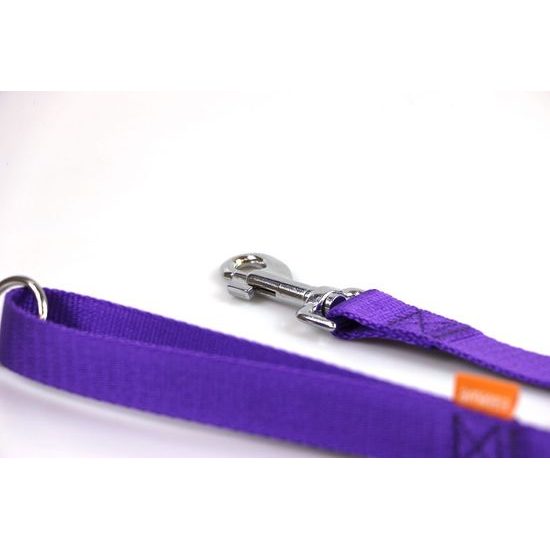 Aminela popruhové vodítko 25mm/140cm fialové