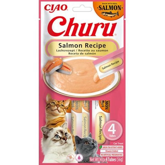 Inaba Churu Cat snack losos 4x14g