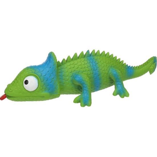 Flamingo Hračka latex Lizzy chameleon 32cm zelená