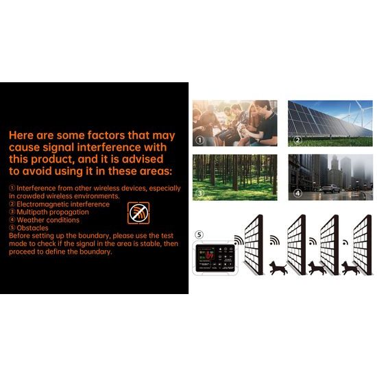 Patpet Výcvikový obojek a bezdrátový ohradník F900 PLUS