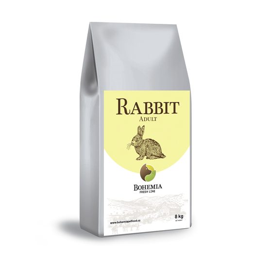 BOHEMIA FRESH Adult Rabbit 8kg