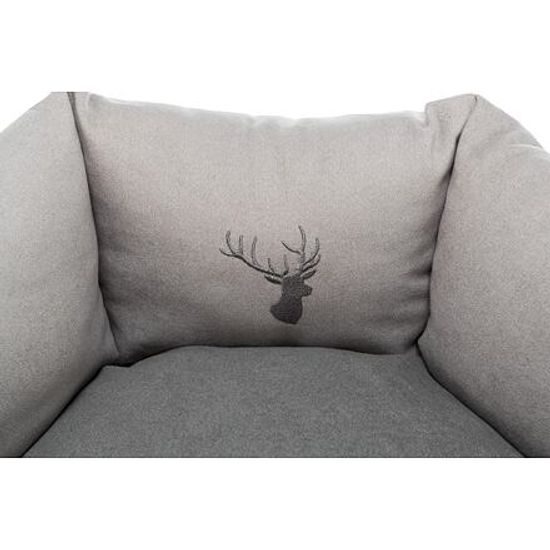 Trixie Pelech LENI kulatý s vysokým okrajem ø55cm písková/šedá