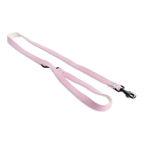 FUNKY DOG Konopné krátké vodítko pro psa 1,7 m fialové lila