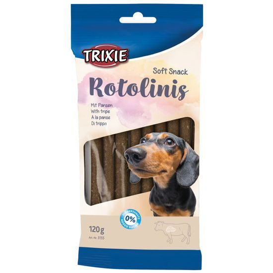 Trixie ROTOLINIS s dršťkami 12 ks 120g/12cm