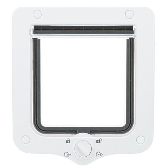 Trixie Průchozí dvířka pro kočku 4-cestná 20x22cm