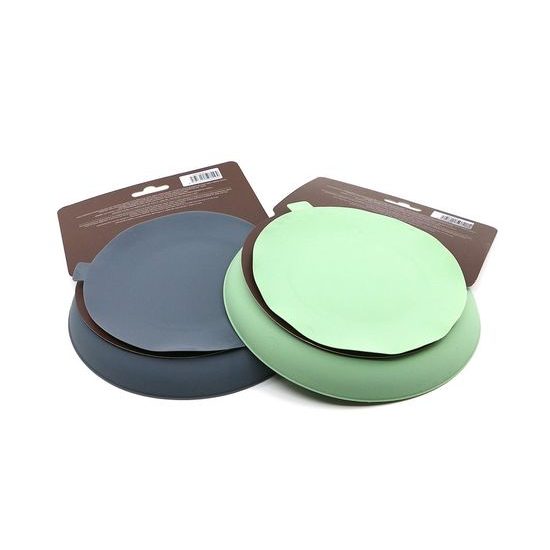 Amarago lízací podložka kulatá miska tmavě šedá