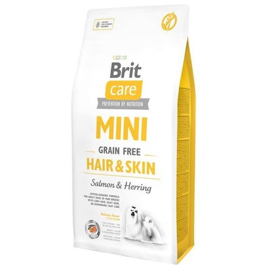 Brit Care Mini Dog Hair & Skin Salmon&Herring 7 kg