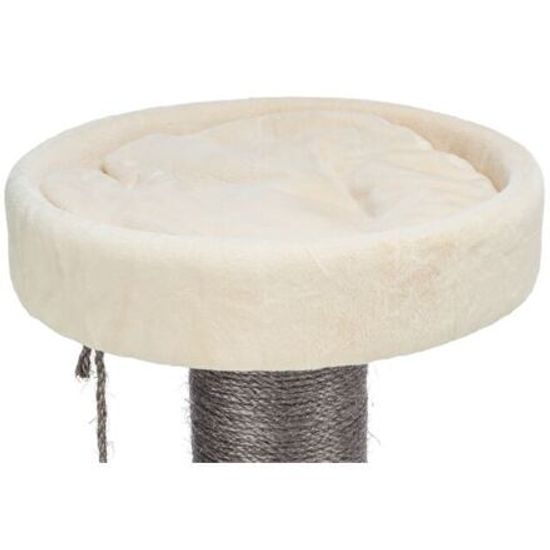 Trixie Škrabadlo MARCELLO 140cm 4 podesty kukaň míč krémová/šedá