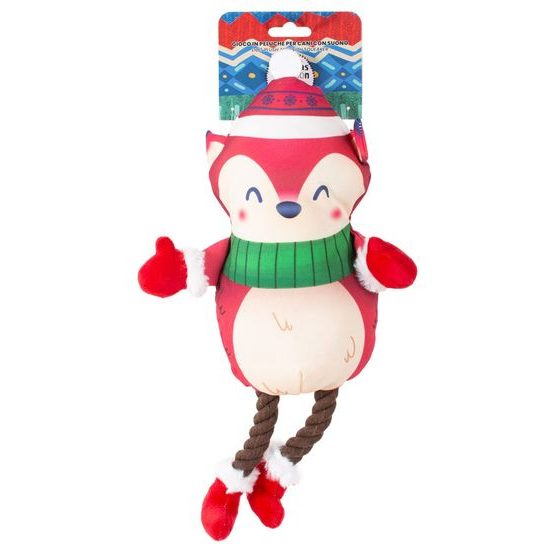 Farm Company Vánoční hračka s lanovými nožičkami 21,5cm