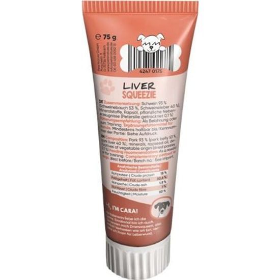 Yummeez Squeezie Leber Játrová 75 g