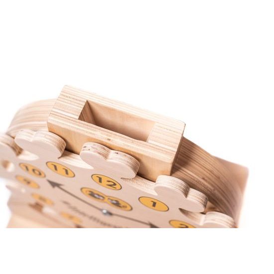 My Intelligent Pets Dřevěný hlavolam Clock