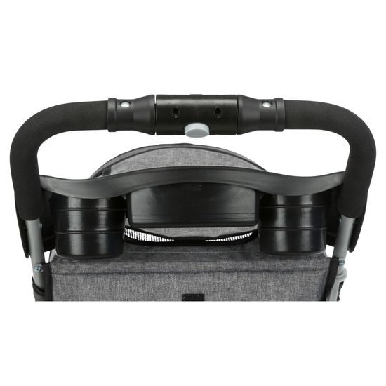 Trixie Kočárek pro psy BUGGY rychlosklápěcí 47x100x80cm nosnost do 15 kg šedá