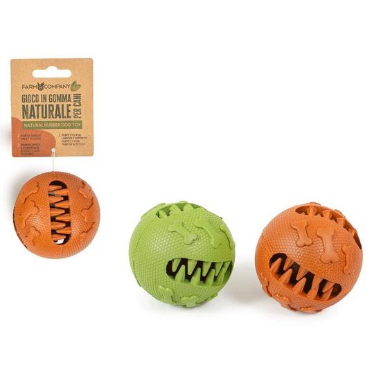 Farm Company kaučukový balonek na pamlsky 7,5cm