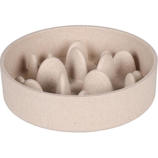 Flamingo Miska plast interaktivní Greni šedá 790ml