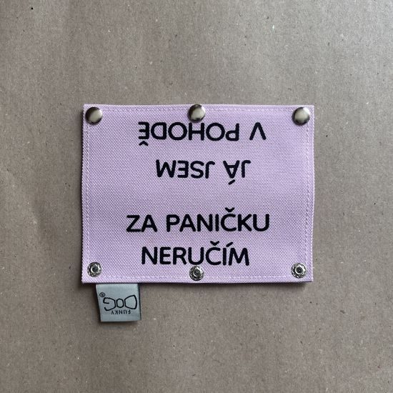 FUNKY DOG Návlek na vodítko originální nápisy