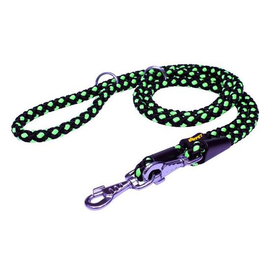 BAFPET Lanové přepínací vodítko UZLÍK 14mm zelená