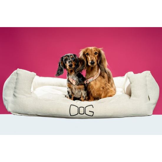 FUNKY DOG Ekologický lněný pelech pro psy