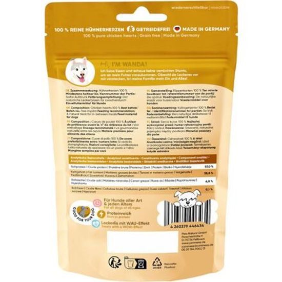 Yummeez Pure Mrazem sušená kuřecí srdíčka 35 g