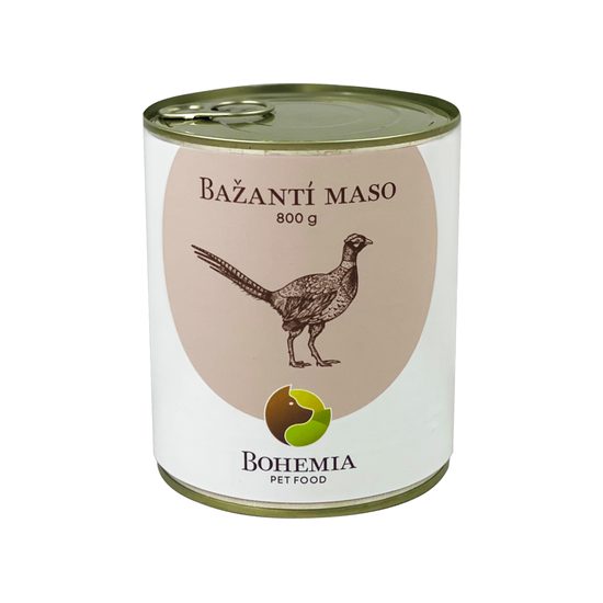 BOHEMIA Bažantí maso ve vlastní šťávě 800g