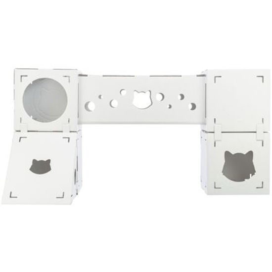 Trixie FINCA FELICE kartonový nábytek pro kočky 125x62x62cm nosnost 8kg bílá