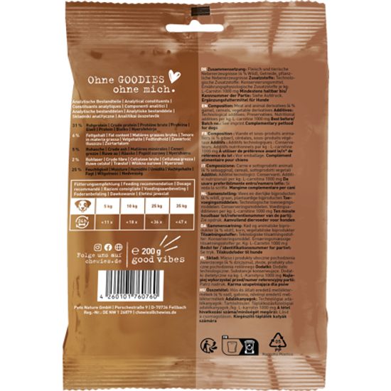 Chewies Goodies se zvěřinou 200 g