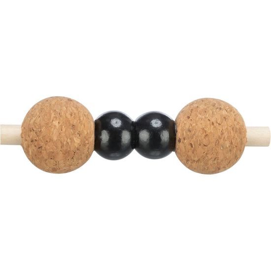 Trixie CityStyle ČINKA s míčky hračka pro kočky 3 x 10 cm korek /dřevo