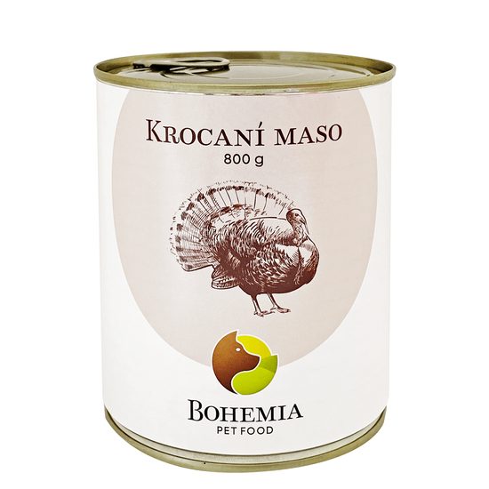 BOHEMIA Krocaní maso ve vlastní šťávě 800 g