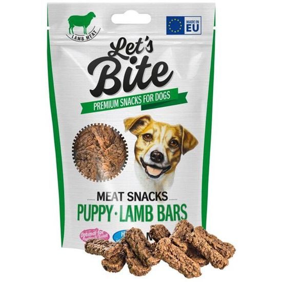 Brit Dog Let’s Bite Meat Snacks Puppy Lamb Bars 80 g