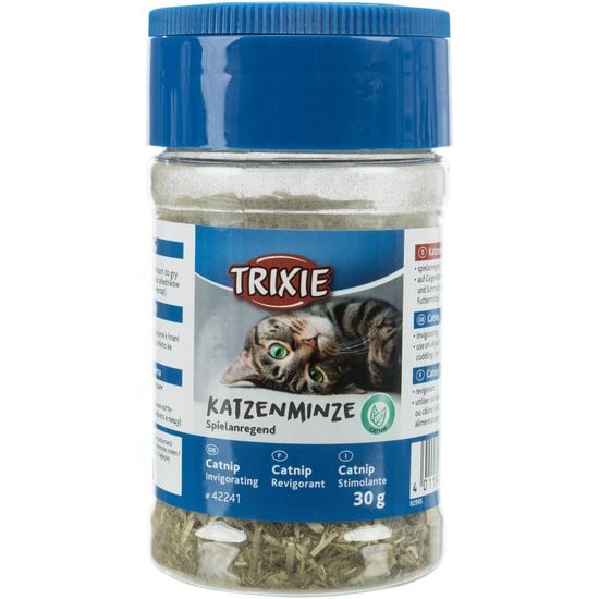 Trixie CATNIP (šanta) v plastovém šejkru na povzbuzení 30 g