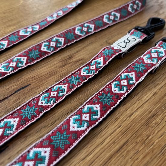 FUNKY DOG Tenký psí obojek 1,5 cm – 100% bavlna