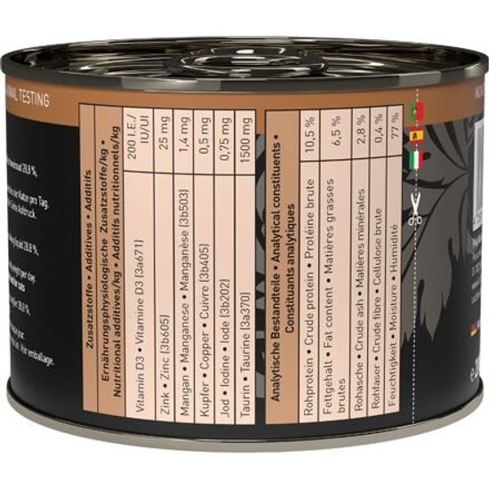 Catz finefood Konzerva CF Purr No.109 s kančím masem 200 g