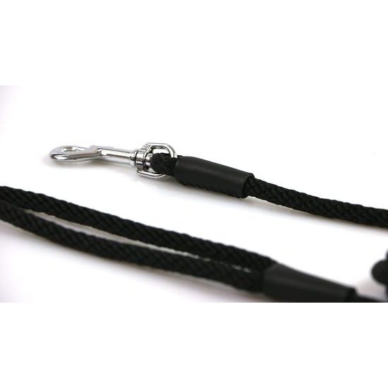 Aminela lanové vodítko 8mm/150cm černé