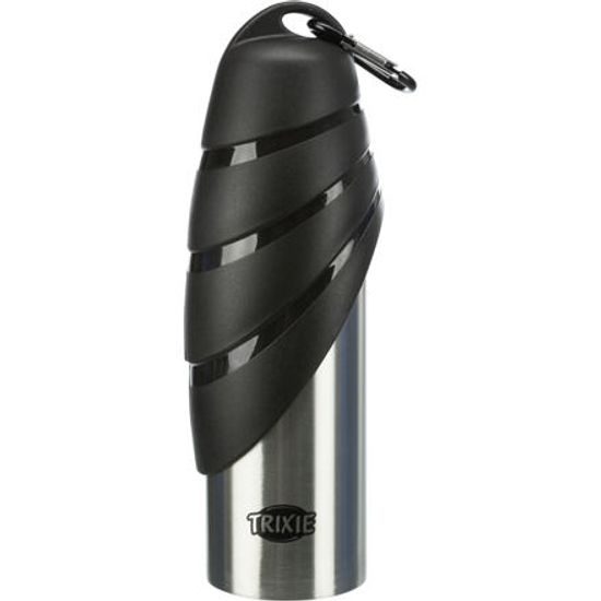 Trixie Láhev kovová s plastovou miskou 750ml