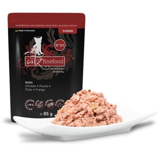 Catz finefood Kapsička CF Purr No.103 s kuřecím masem 85 g