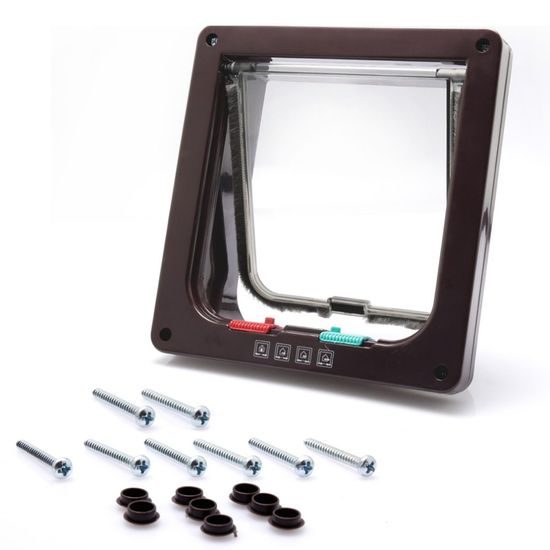 Reedog Dvířka EasyFlap Mini Brown + tunel