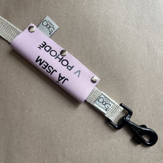 FUNKY DOG Návlek na vodítko originální nápisy