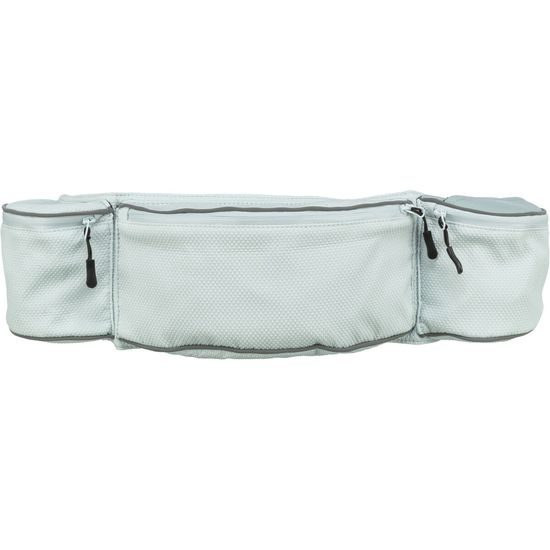 TRIXIE BAGGY Belt maxi ledvinka 44x33x18 cm/pas 62-125 cm žlutá/šedomodrá/lila LIMITOVANÁ NABÍDKA