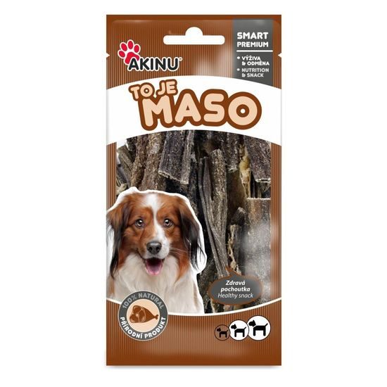 Akinu Hovězí dršťky pamlsek pro psy 100 g