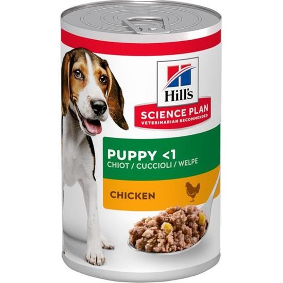 Hill's Science Plan Canine Puppy Chicken konzerva 370 g