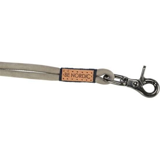Trixie BE NORDIC prodlužovací kožené kulaté vodítko