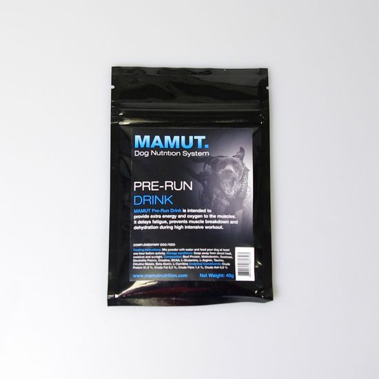 MAMUT vzorek Pre-run