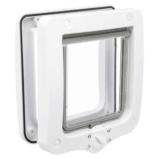 Trixie Průchozí dvířka pro kočku 4-cestná 20x22cm