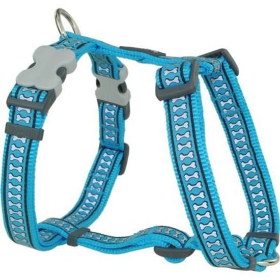 Red Dingo Postroj 2,5cm x 56-80cm reflexní