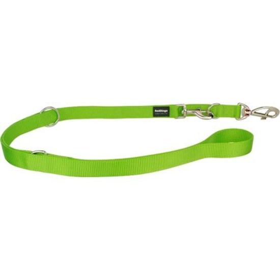 Red Dingo Vodítko přepínací 25 x 2 m Limetková