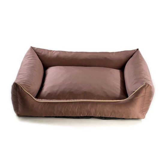 Argi Pelech pro psa obdélníkový snímatelný potah z polyesteru světle hnědý 70 x 55 cm